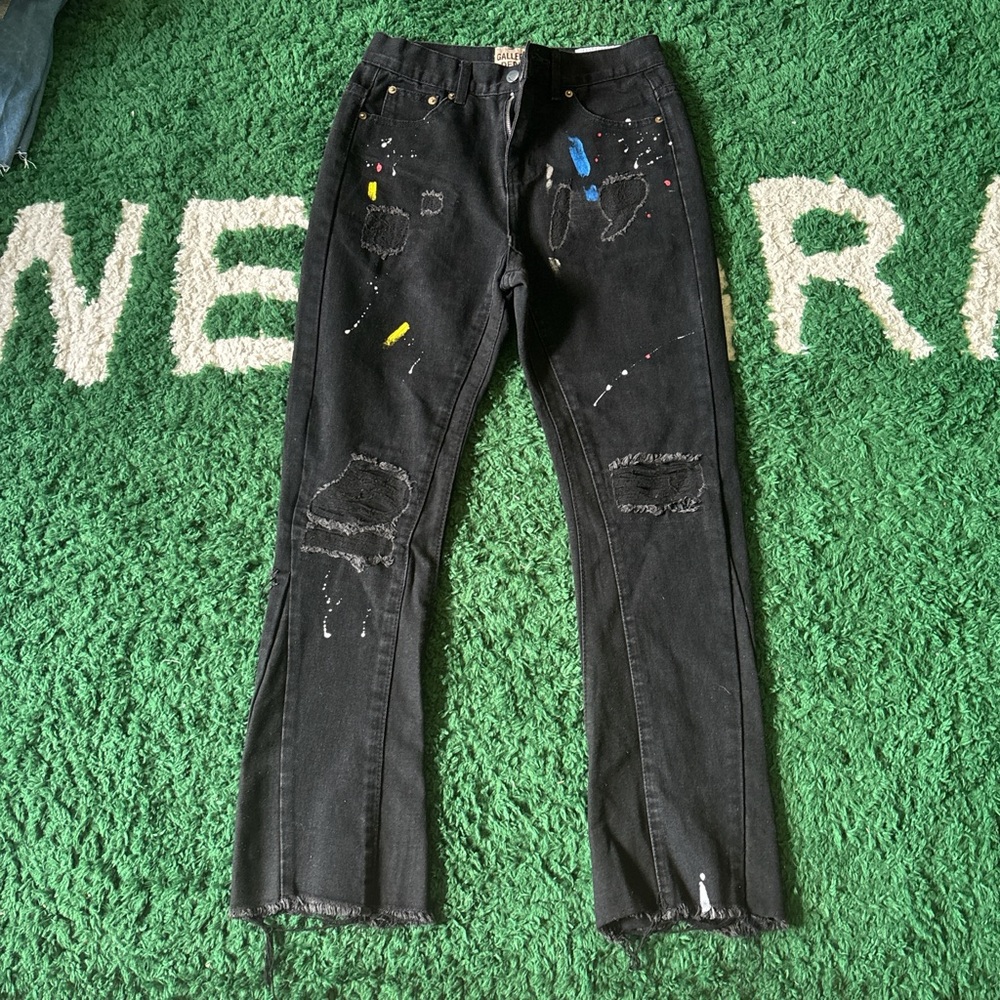 Gallery Debt paint splatter jeans